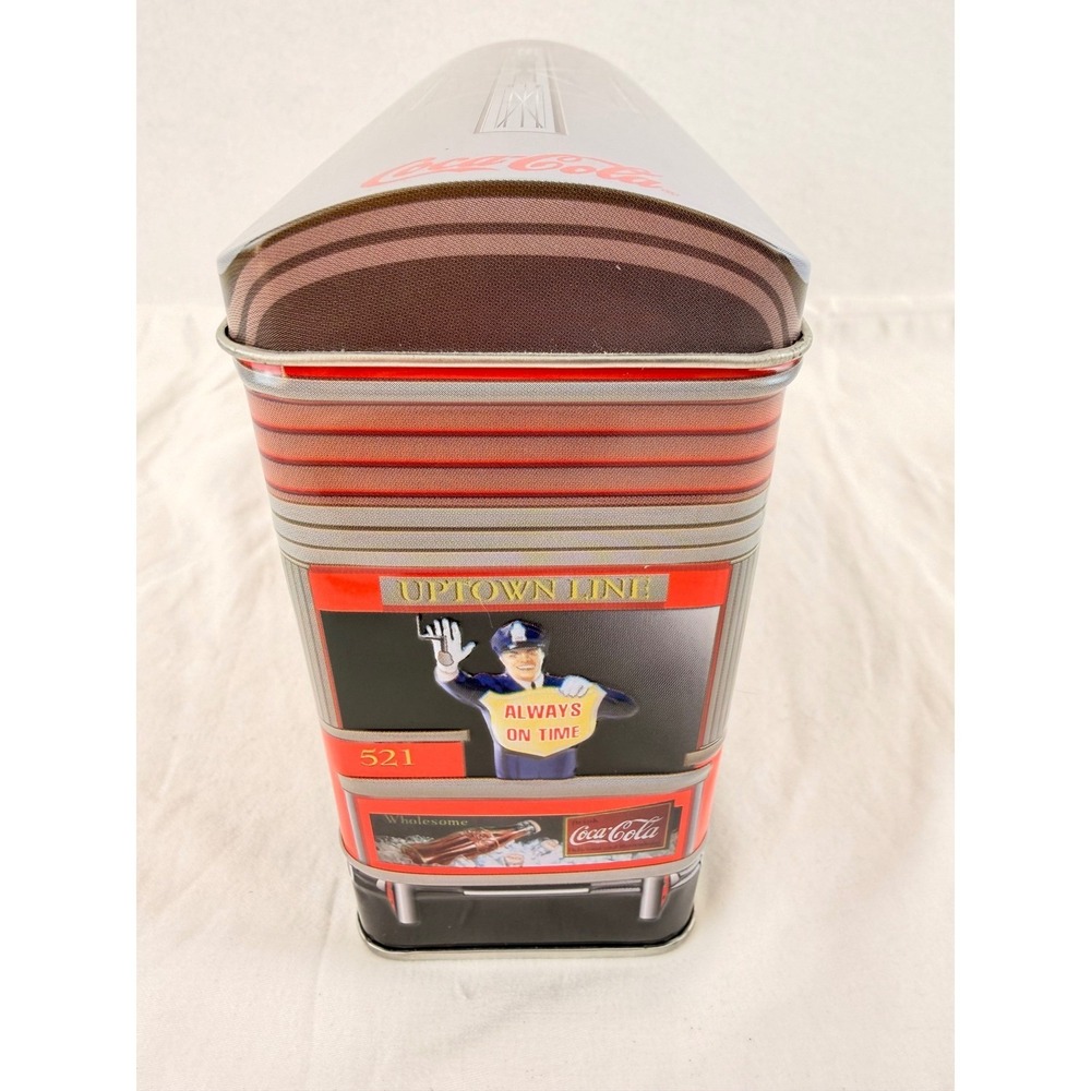 Coca-Cola Cable Car Tin 2002 Metropolitan Uptown Service Collectible - Picture 5 of 13